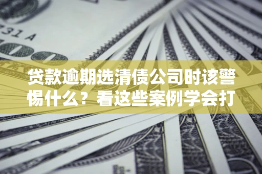 济南贷款逾期选清债公司时该警惕什么？看这些案例学会打翻身仗