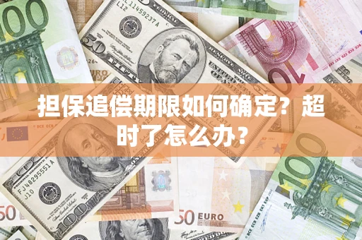 济南担保追偿期限如何确定？超时了怎么办？