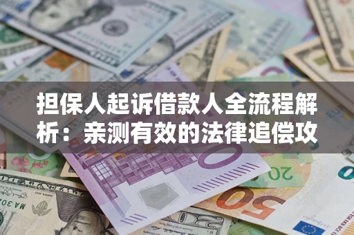 济南担保人起诉借款人全流程解析：亲测有效的法律追偿攻略