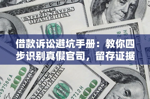 济南借款诉讼避坑手册：教你四步识别真假官司，留存证据不踩雷