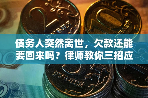 济南债务人突然离世，欠款还能要回来吗？律师教你三招应对