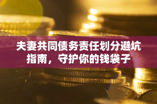 济南夫妻共同债务责任划分避坑指南，守护你的钱袋子