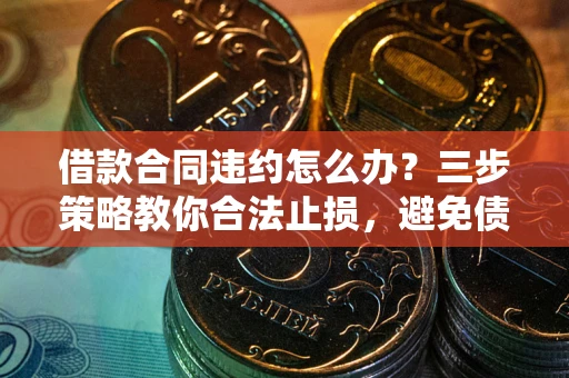 济南借款合同违约怎么办？三步策略教你合法止损，避免债务危机升级