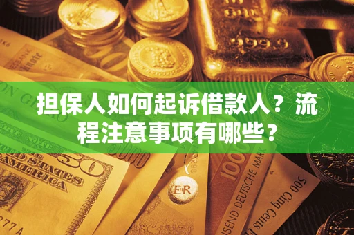 济南担保人如何起诉借款人？流程注意事项有哪些？